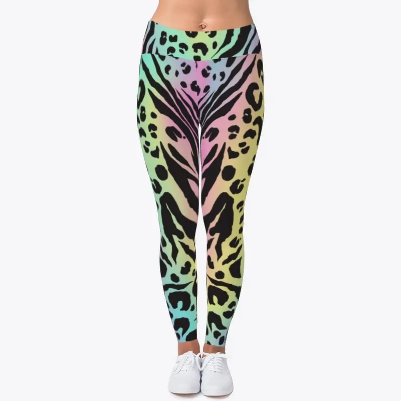 Rainbow Tiger Bodypaint Leggings